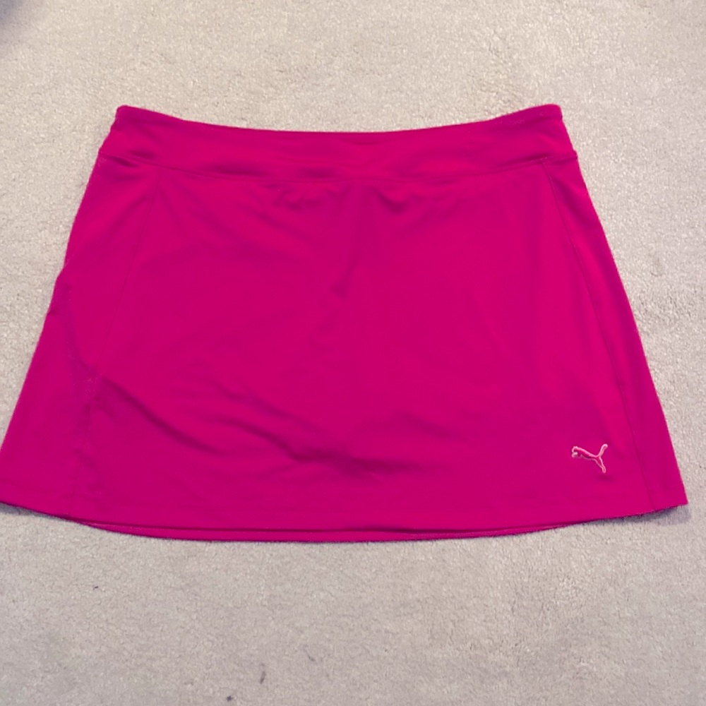 Puma Golf or Tennis Skirt Large Pink